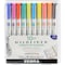 Zebra Pen Highlighter, Double-Ended, Bold/Fine, 10/PK, Assorted 10PK ZEB78501 - alternate 1